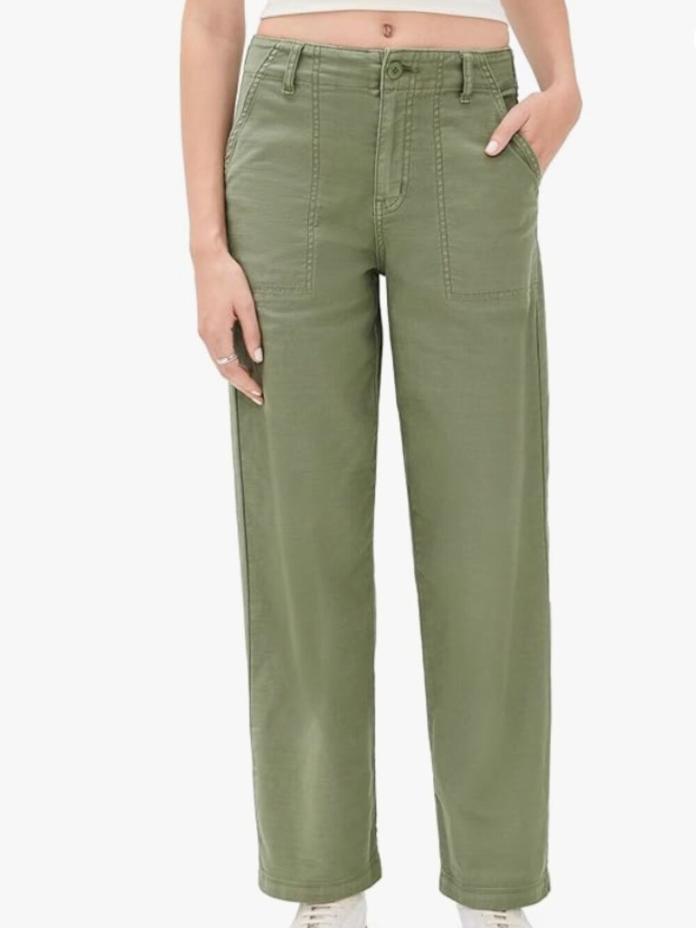 ZSupply Olive Twill Pants -- Size 24